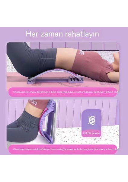 Çok Fonksiyonlu Yoga Bel Plakası Yatıştırıcı Bel Masajı (Yurt Dışından)