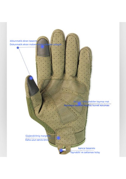 Açık Hava Nefes Alabilir Koruyucu Hafif Sürme Motosiklet Eldivenleri (Yurt Dışından) modelleri