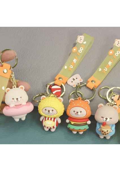 Sevimli Karikatür Küçük Ayı Bebek Anahtarlık (Yurt Dışından) fiyatları