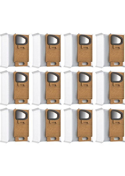 Xiaomi Roborock H6 H7 Robot Süpürge Toz Torbası Için 12 Adet (Yurt Dışından)