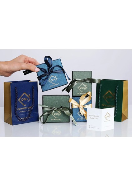 Mineli Taşlı Ataç Altın Bileklik BLKCGK001