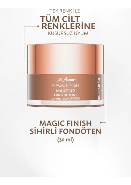 Magic Finish – Sihirli Fondöten 30 Ml