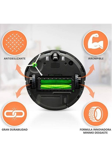 Irobot Roomba Tekerlek Serisi 500, 600, 700 Için Lastikler, Kaymaz, 10PCS (Yurt Dışından) modelleri