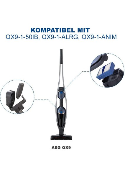 Aeg QX9-1-50IB Askqx9 Elektrikli Süpürge Ev Parçaları Için Hepa Filtre (Yurt Dışından)
