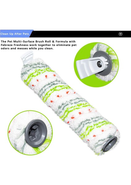 Bissell Crosswave Cordless Max 2554 Için Fırça Tamburu ve Filtre Kiti (Yurt Dışından) fırsatları