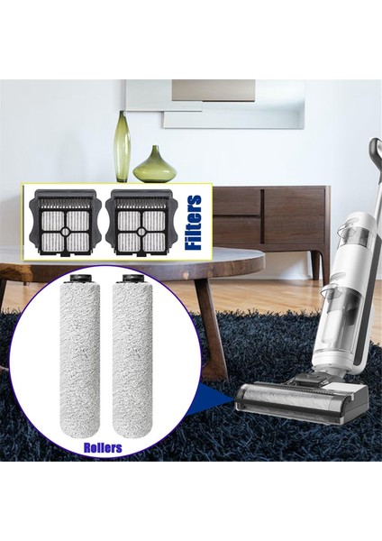 Tineco Floor One S3 / Ifloor 3 Için Fırça Ruloları ve Hepa Filtreleri (Yurt Dışından) fırsatları