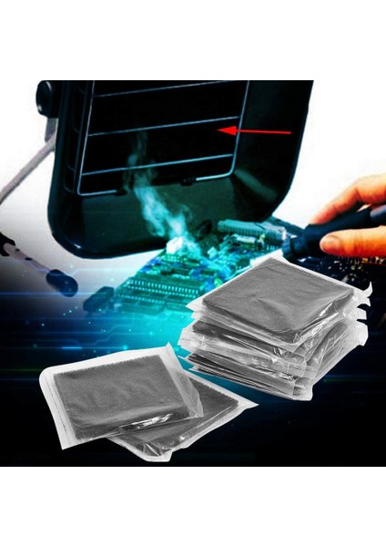 10 Adet Aktif Karbon Sünger Filtresi Köpük Ses Emici Elektrikli Süpürge Filtresi Seti Duman Emicisine Monte Edilmiş (Yurt Dışından)