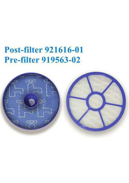 Dyson DC33 Için 2 Adet Ön Filtre ve Sonrası Motor Filtre Kiti (1 Ön + 1 Sonrası) (Yurt Dışından)