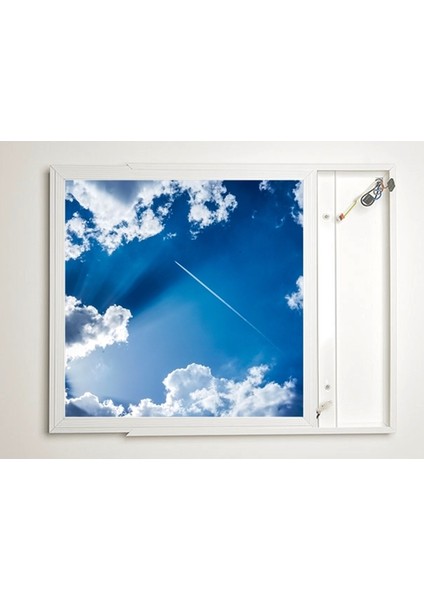 60X60 LED Panel Sıva Üstü Desenli Tekli 46510936SU