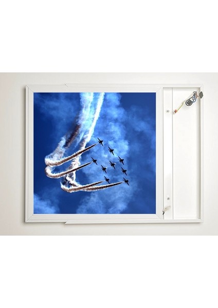 60X60 LED Panel Sıva Üstü Desenli Tekli 46511070SU fiyatları