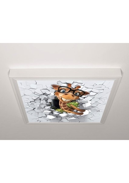 60X60 LED Panel Sıva Üstü Desenli Tekli 46511097SU