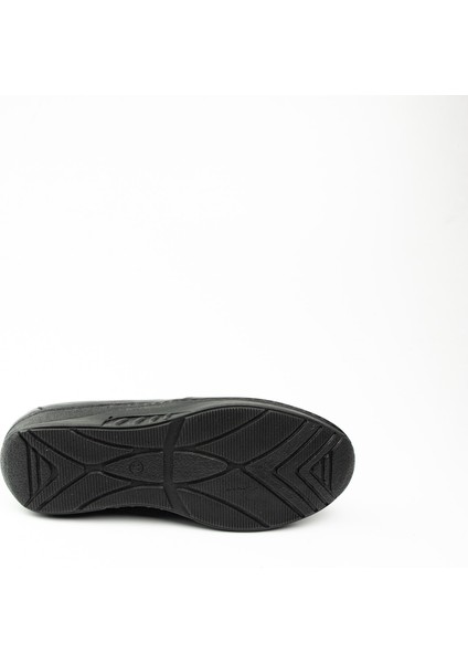 42746 Siyah Deri Kadın Günlük Ayakkabı indirimleri