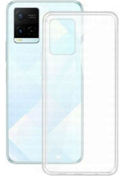 Vivo Y21 Kapak 1mm Süper Silikon Şeffaf Kılıf