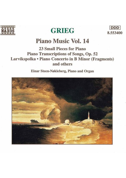 Grıeg: Pıano Musıc Vol.14: Pıano Transcrıptıons Of-Cd