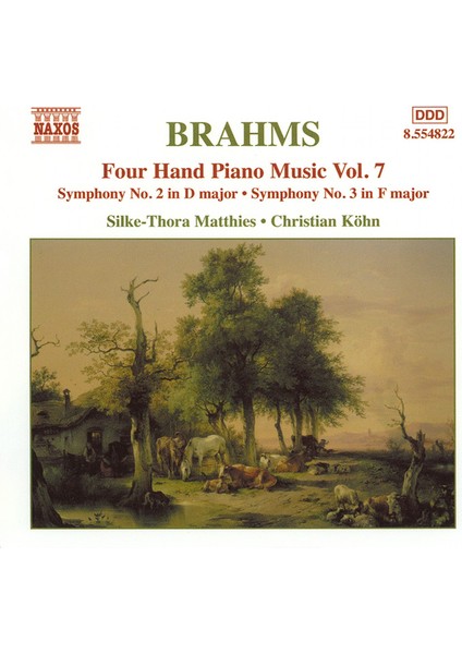 Brahms: Four Hand Pıano Musıc Vol.7-Cd