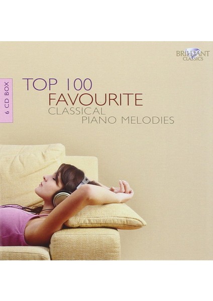 V/c: Top 100 Pıano Melodıes-Cd