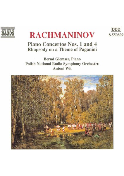 Rachmanınov: Pıano Con.1, 4-Cd
