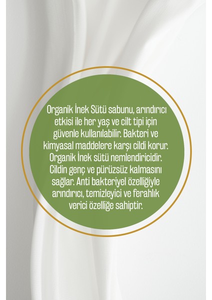 Doğal İnek Sütü Ve Zeytinyağı Katı Sabun İnek Sütlü Zeytinyağlı El Sabunu Yoğun Nemlendirici Kese Hediye 150 gr