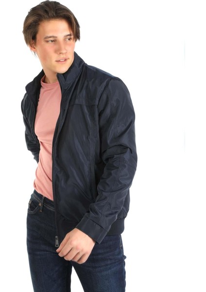 Fablos Erkek Dokuma Mont Lacivert modelleri