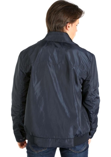 Fablos Erkek Dokuma Mont Lacivert fırsatları