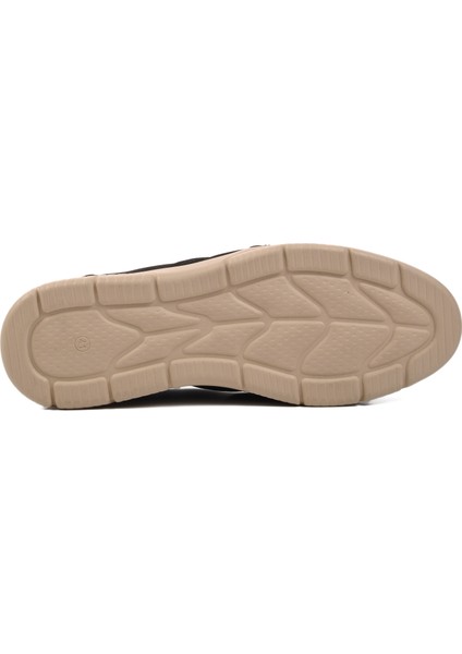 D2301 Siyah Nubuk Deri Erkek Günlük Ayakkabı indirimleri