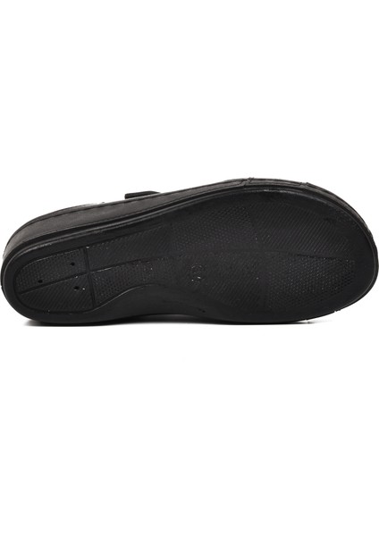 09-985 Siyah Kadın Dolgu Topuk Sandalet indirimleri