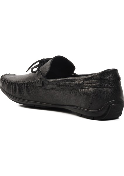 D7217 Siyah Deri Erkek Günlük Ayakkabı fırsatları