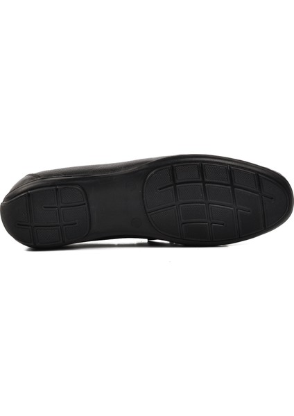 D7217 Siyah Deri Erkek Günlük Ayakkabı indirimleri