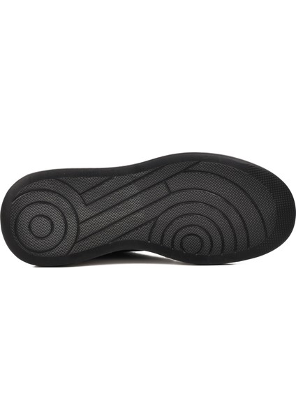 152-19559 Siyah-Beyaz Deri Erkek Sneaker indirimleri