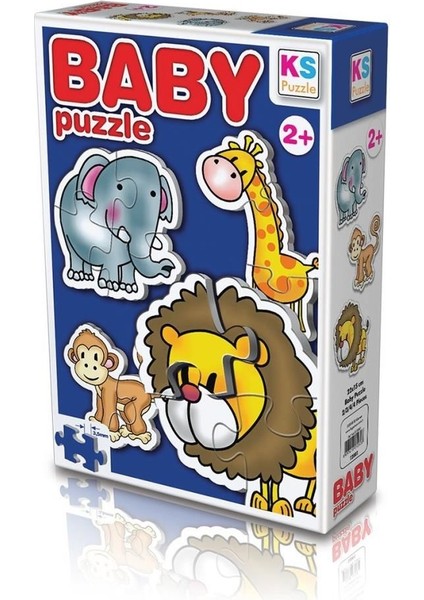 KS Games 12001 Ks, Baby Puzzle Jungle