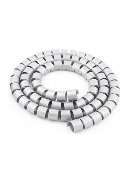 Kablo Toplama Spirali 30'luk Gri 1 Metre