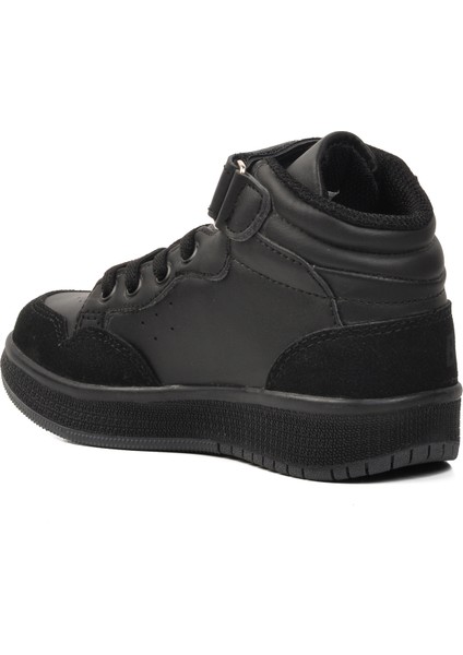 PO-10303-P Siyah Çocuk Hi Sneaker fırsatları