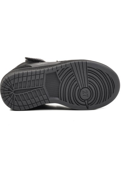 PO-10303-P Siyah Çocuk Hi Sneaker indirimleri