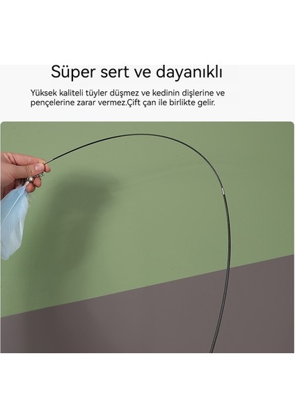 Pet Komik Kedi Geri Çekilebilir Masif Ahşap Oyuncak (Yurt Dışından) fiyatları