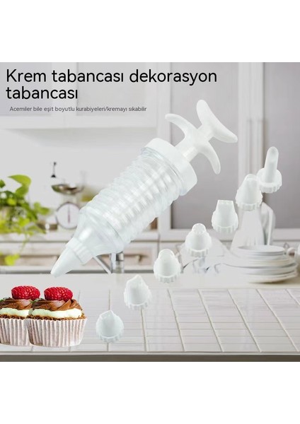 Mutfak Çok Fonksiyonlu Pasta ve Bisküvi Dekoratörü (Yurt Dışından) fiyatları