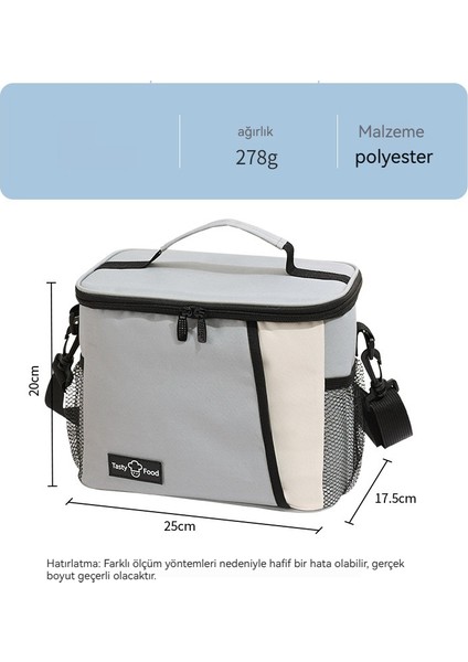 Taşınabilir Peva Su Geçirmez Büyük Kapasiteli Öğle Yemeği Çantası (Yurt Dışından) fiyatları