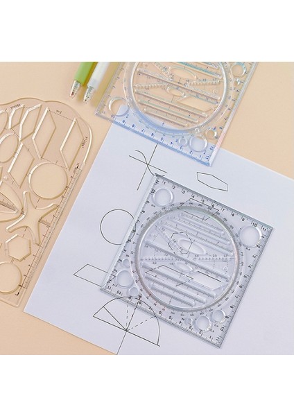 Çok Fonksiyonlu Geometrik Çizim Çıkarılabilir Cetvel (Yurt Dışından) fırsatları
