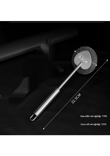 304 Paslanmaz Çelik Uzun Saplı Fırçalar Ev Soba Çelik Tel Fırça (Yurt Dışından) fırsatları