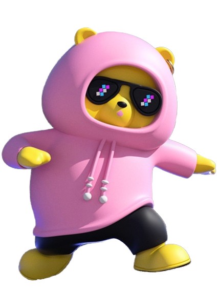 Araç Içi Merkezi Kontrol Yatay Hareketli Ayı Araba Süsleri (Yurt Dışından)