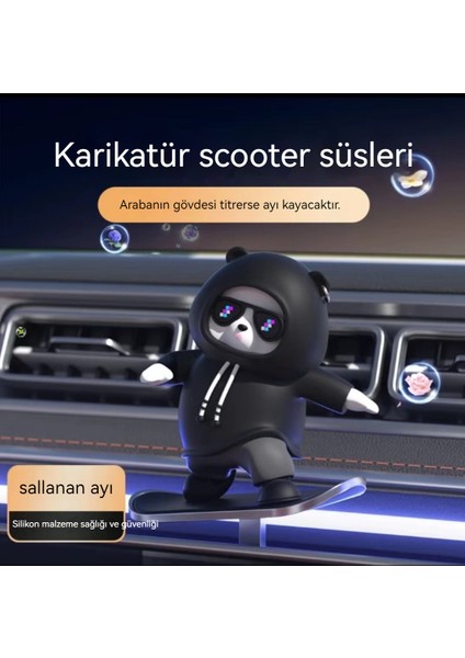 Araç Içi Merkezi Kontrol Yatay Hareketli Ayı Araba Süsleri (Yurt Dışından) fiyatları