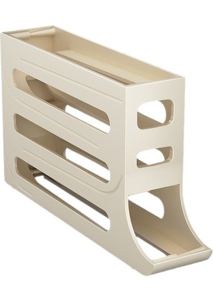 Dört Katmanlı Kayar Tip Yumurta Otomatik Aşağı Açılır Saklama Kutusu (Yurt Dışından)