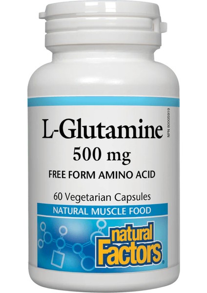 L-Glutamine 500 Mg 60 Kapsül (Gulutamin)