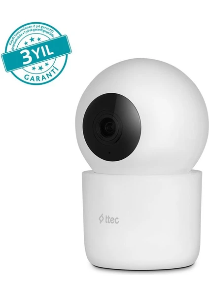 Wizi Pro 2 Full Hd 360° Tak Çalıştır Wi-Fi Akıllı Kamera