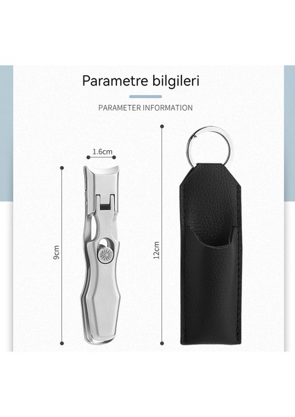 Paslanmaz Çelik Taşınabilir Sıçramaya Dayanıklı Tırnak Makası (Yurt Dışından) fiyatları