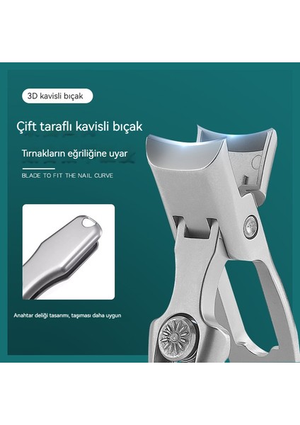 Paslanmaz Çelik Taşınabilir Sıçramaya Dayanıklı Tırnak Makası (Yurt Dışından) modelleri