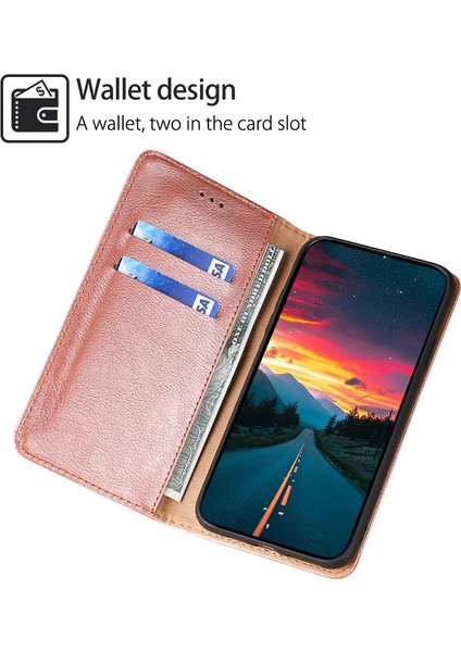 Honor X6A 4g Cep Telefon Kılıfı Pu Deri Şok Geçirmez Flip Stand Kapağı (Yurt Dışından)