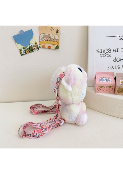 Peluş Karikatür Sırt Çantası Kız Sevimli Hayvan Omuz Askılı Çanta Ebeveyn-Çocuk Prenses Hediye Çantası (Yurt Dışından) fırsatları