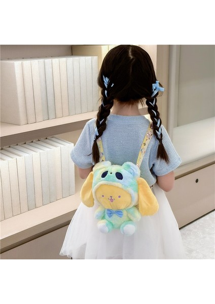 Peluş Karikatür Sırt Çantası Kız Sevimli Hayvan Omuz Askılı Çanta Ebeveyn-Çocuk Prenses Hediye Çantası (Yurt Dışından) modelleri