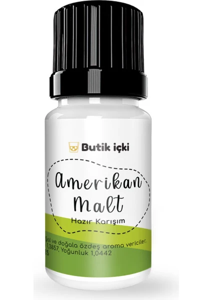 Butik İçki Hazır Karışım Amerikan Malt Viski Kiti