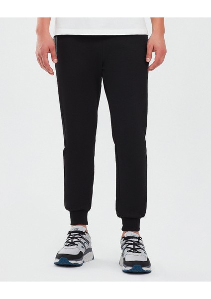 M 2Xİ-Lock Flex Detailed Jogger Pant Erkek Siyah Eşofman Altı S221028-001